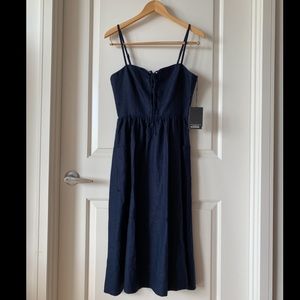✨ Reformation ✨ Ellen Dress in Navy ✨